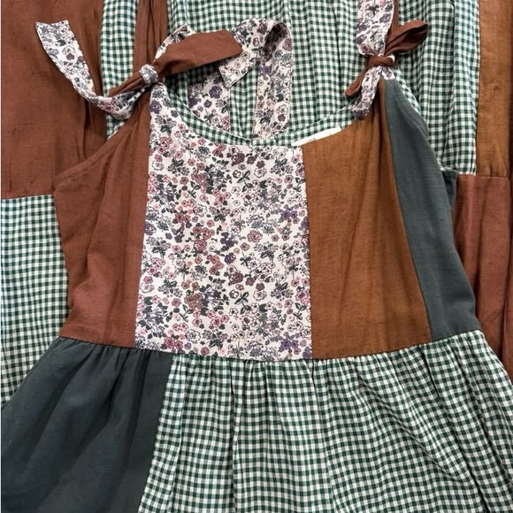 Little Cottonwood Dresses & Skirts - **DISO** LCW Patchwork Magnolias